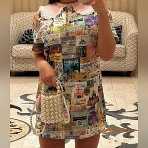 Disney Parks Disney 100 Era Collection Retro Vintage Collared Dress